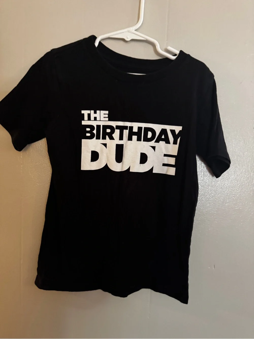 The Children's Place Black 'The Birthday Dude' Graphic Tee